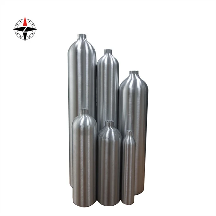 Aluminum Food Grade Co2 Gas Cylinders
